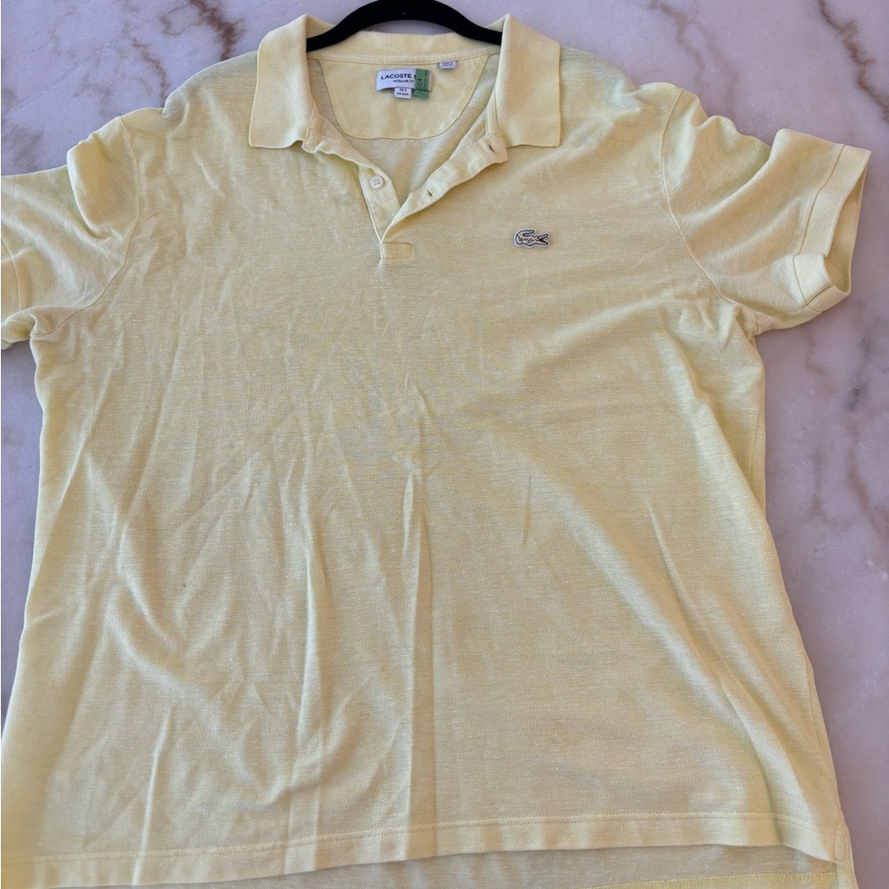 Men’s Lacoste - Yellow - Great Condition